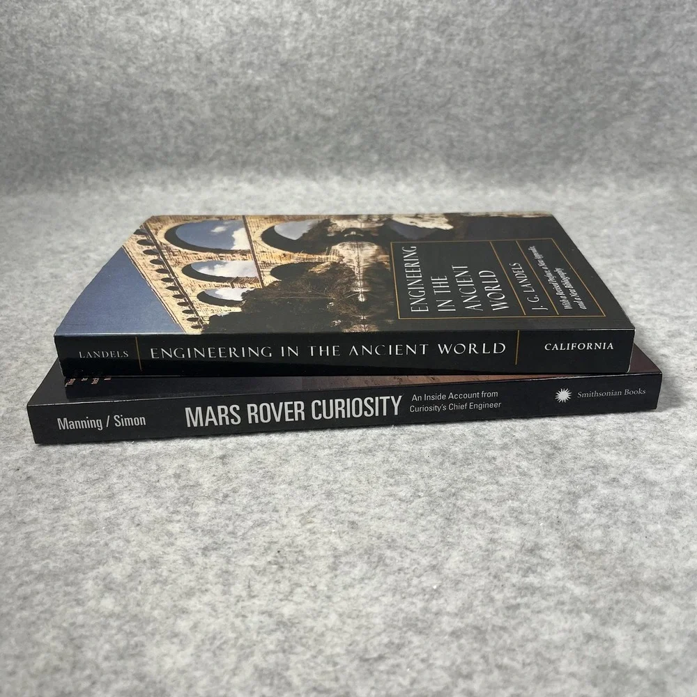 Mars Rover Curiosity & Engineering‎ In The Ancient World Science Lot 2 PB Books
